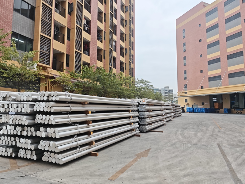 铝棒仓储 铝棒仓储