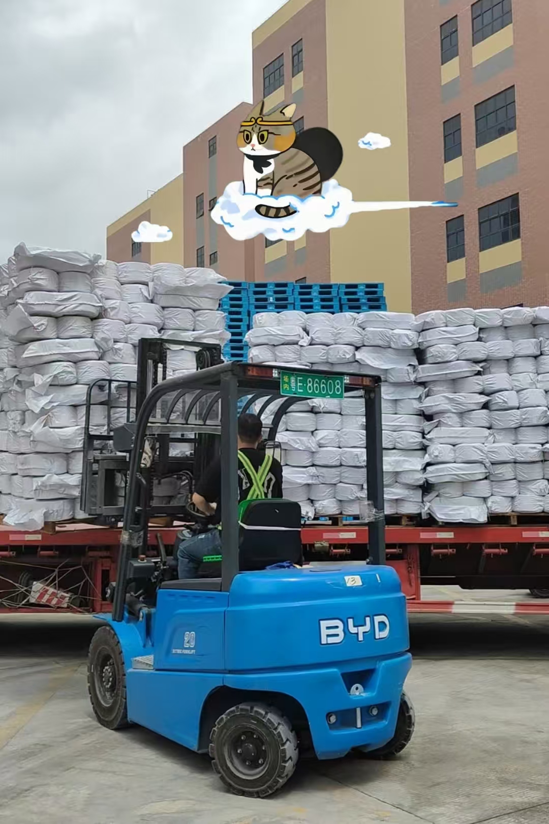 棉纱装卸 棉纱装卸